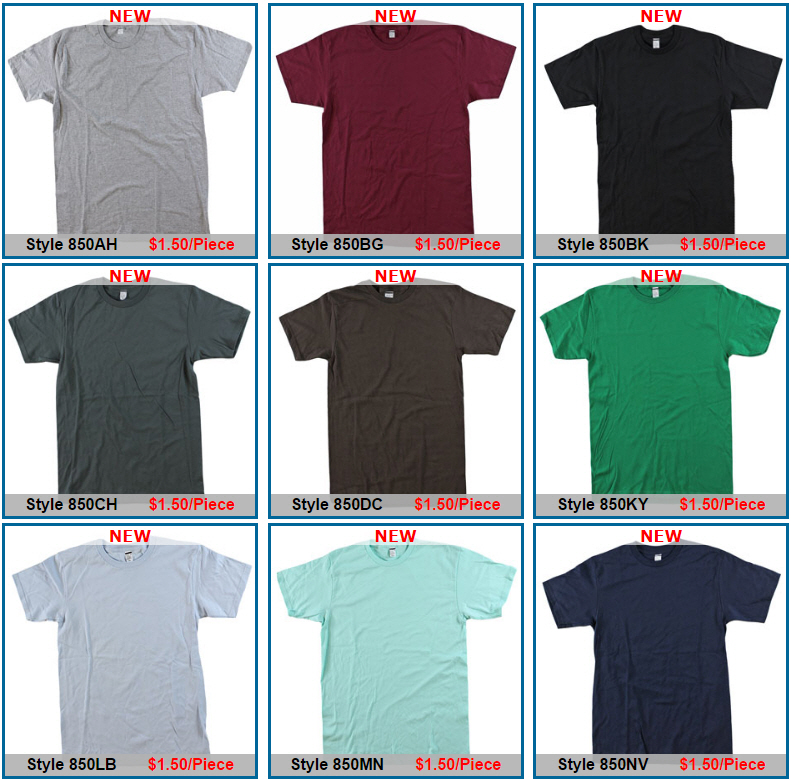 Buy in Bulk Tee Shirts and Sweatshirts at Wholesale Prices